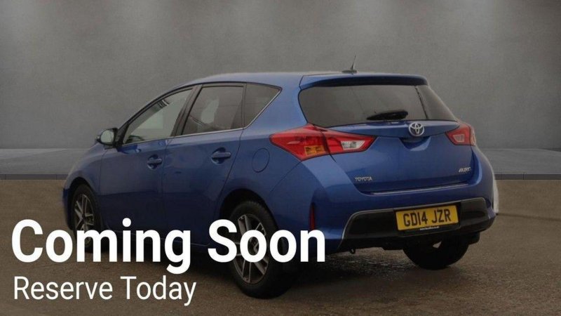 View TOYOTA AURIS 1.4 D-4D Icon Plus Euro 5 (s/s) 5dr